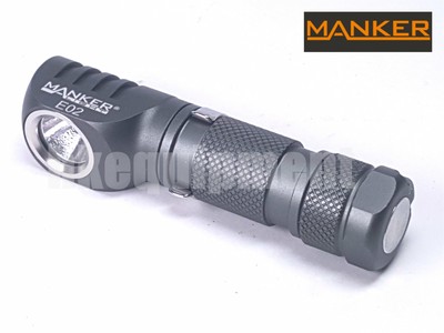 Cree XPG3 220LM LED Flashlight - Grey White New Manker E02 AAA
