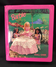 VERY RARE Vintage 1996 Barbie Garden Tea Party Doll Case