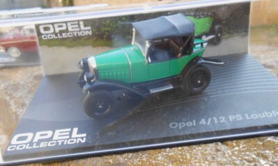 Die Cast Opel 4/12 PS Laubfrosch 1924-1926 Scale 1/43