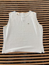 LACOSTE+POLO +TAGLIA 44 +AZZURRO  +ORIGINALE 100%+SMANICATO