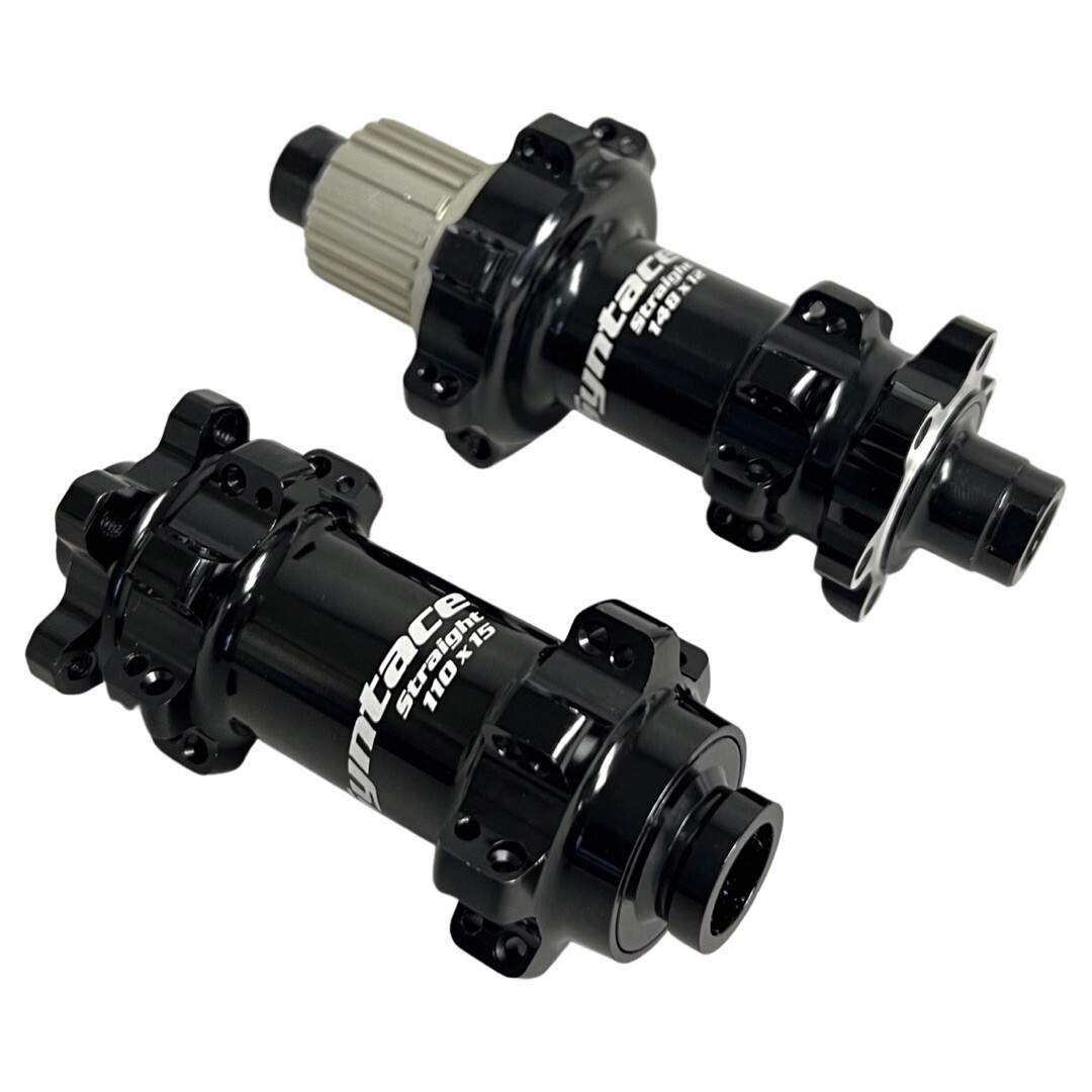 Syntace Straight MTB Hubset 28h Boost 110x15 148x12 Shimano