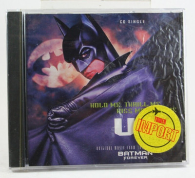 U2 Hold Me Thrill Me Kiss Me Kill Me Single Version CD Batman Forever SEALED