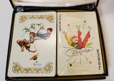 Norman Rockwell Redislip Playing Cards in Box - Special Edition Set