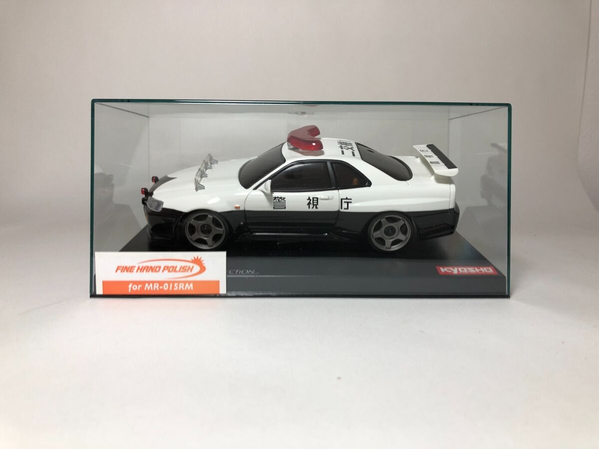 Kyosho MINI-Z Body Police Car R34 GT-R MZP34P FINE HAND Kyosho MINI-Z Body Police Car R34 GT-R MZP34P FINE HAND