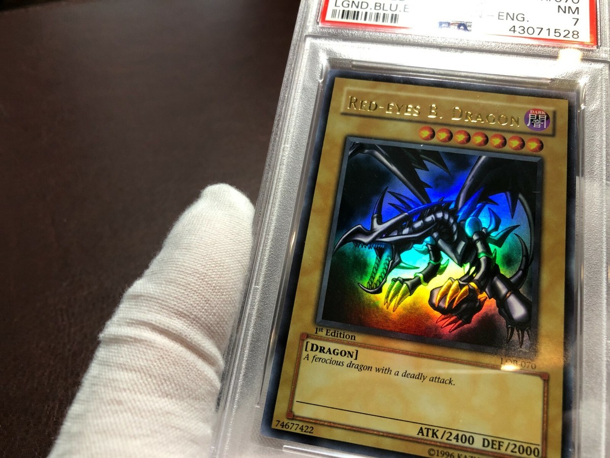 ★PSA９ RED-EYES B. DRAGON /真紅眼の黒竜　LOB-070 ☆PSA9 RED-EYES B. DRAGON /真紅眼の黒竜 LOB-070 遊戯王OCG