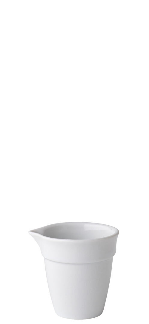 Titan Core Porcelain White Jug Table Stacking Serving Cream 2Oz (6Cl) Pack Of 6