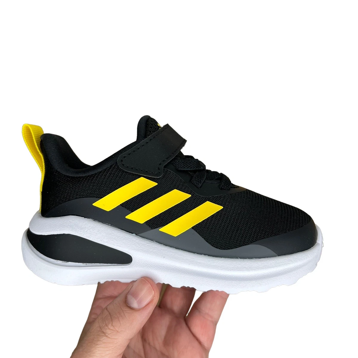 Adidas FortaRun Baby Boys Sneakers Size 6K Wide Width Black