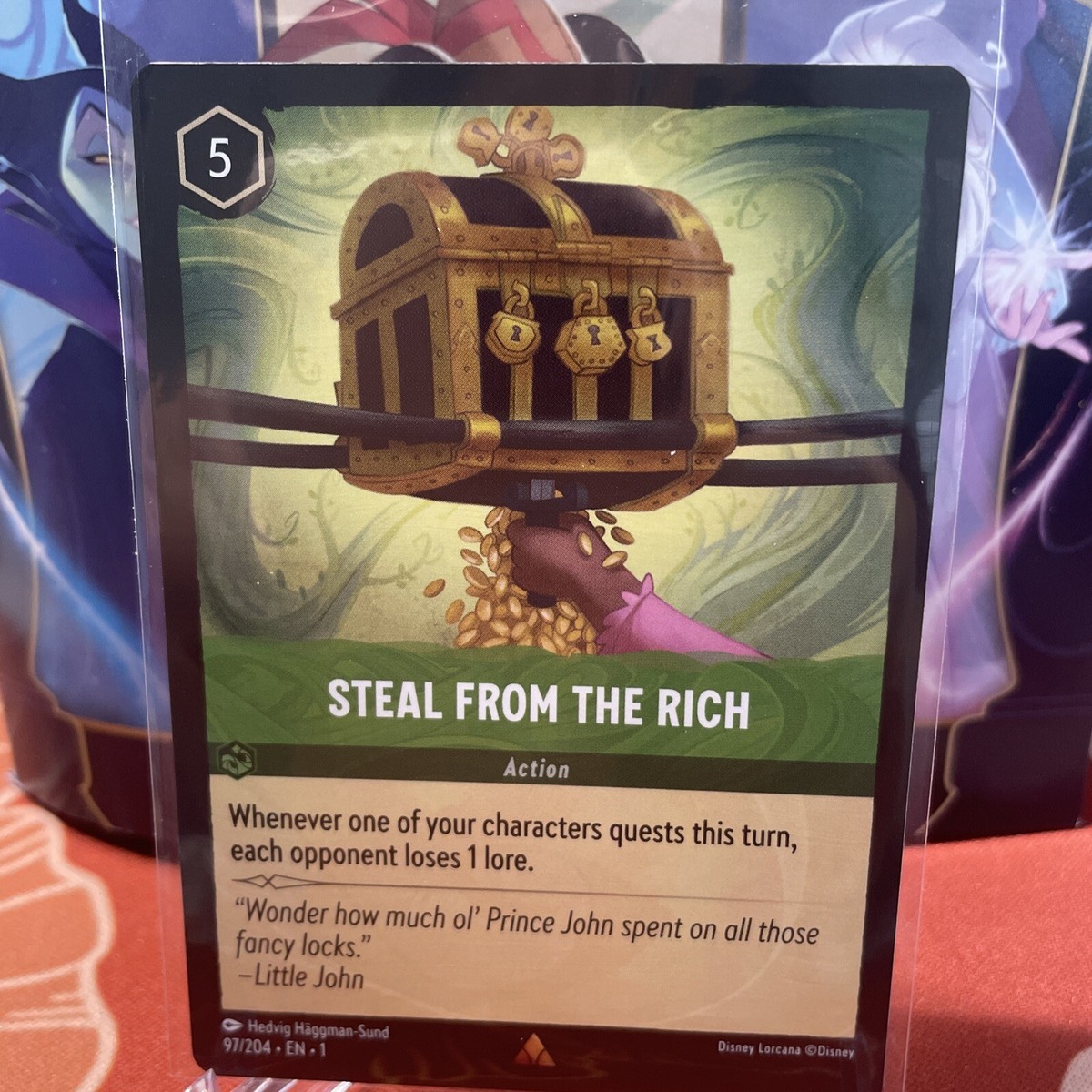 lorcana first chapter expensive cards Ravensburger Disney TCG: The Gift Set | Deluxe Collectible Set with Over 200 Art Pieces The rarest and most expensive