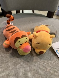 BNWT Disney Cuddleez - Winnie The Pooh & Tigger Mini Bean Bag 6