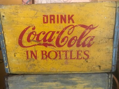 Coca-Cola 100周年記念木製ボックス 品番1256-1 コカコーラ 木箱 コカ・コーラ ウッドボックス Wood