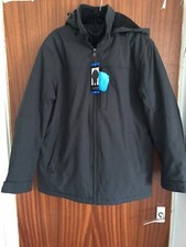 Men's Size L Weatherproof Stretch Tech Coat. Charcoal New With Tags
