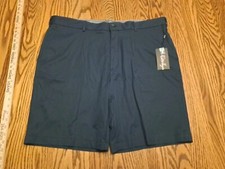 Walter Hagen 42x10" Golf Shorts Mens Blue Chino New With Tags