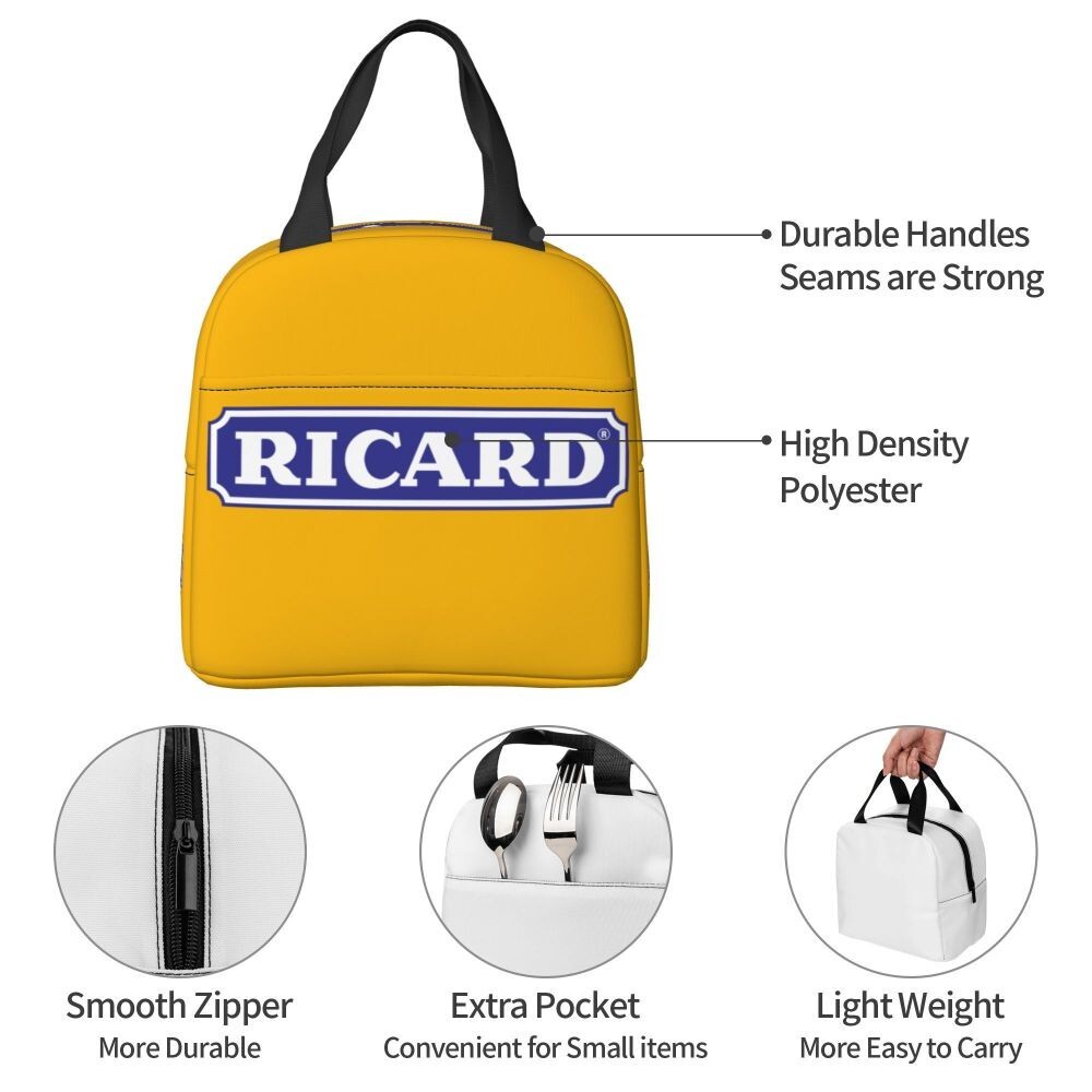 Sac Isotherme Ricard - Glacière Pique-nique - Apéritif - Boîte à Lunch