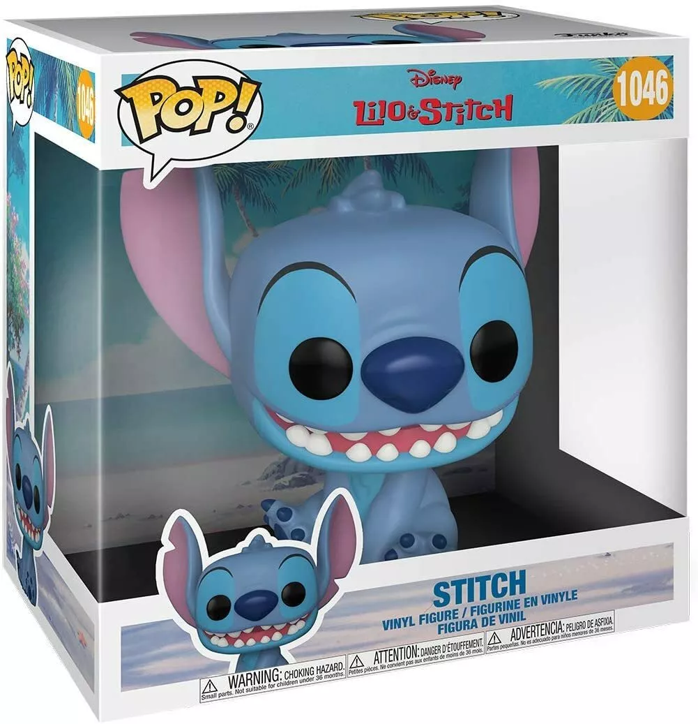 Stitch Super Sized Lilo and Stitch 25cm 10inch POP! Disney Vinyl Figure  Funko