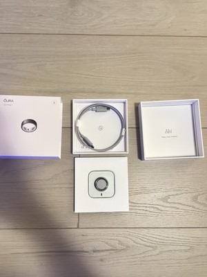 Oura Ring Gen 4, Size 9, Stealth
