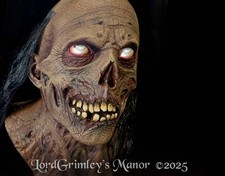 NEW Deluxe Crypt Zombie - Jordu Schell Latex Halloween Latex Horror Mask
