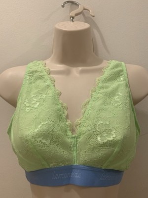 Lemonade Puppen Spitze Vollschalen Paradies BH ohne Bügel 30 DD/E/F grün