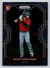 2021 Panini Prizm #84 Wyatt Mathisen RC (ref 199190)