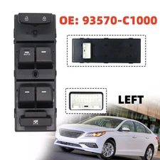 Window Master Control Switch Accessories Driver Side For Hyundai Sonata 2015-19