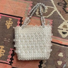 1930s/1940s antique glass beaded purse