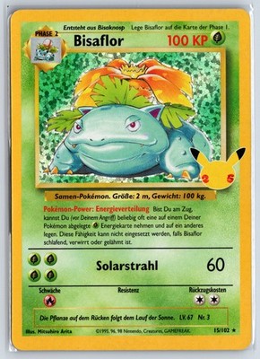 Pokemon Bisaflor CEL Celebrations 15/102 NM