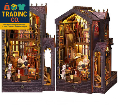 Booknooks Kit for Adults - Art Studio Book Nook Kit | Miniature Artist Atelier 3