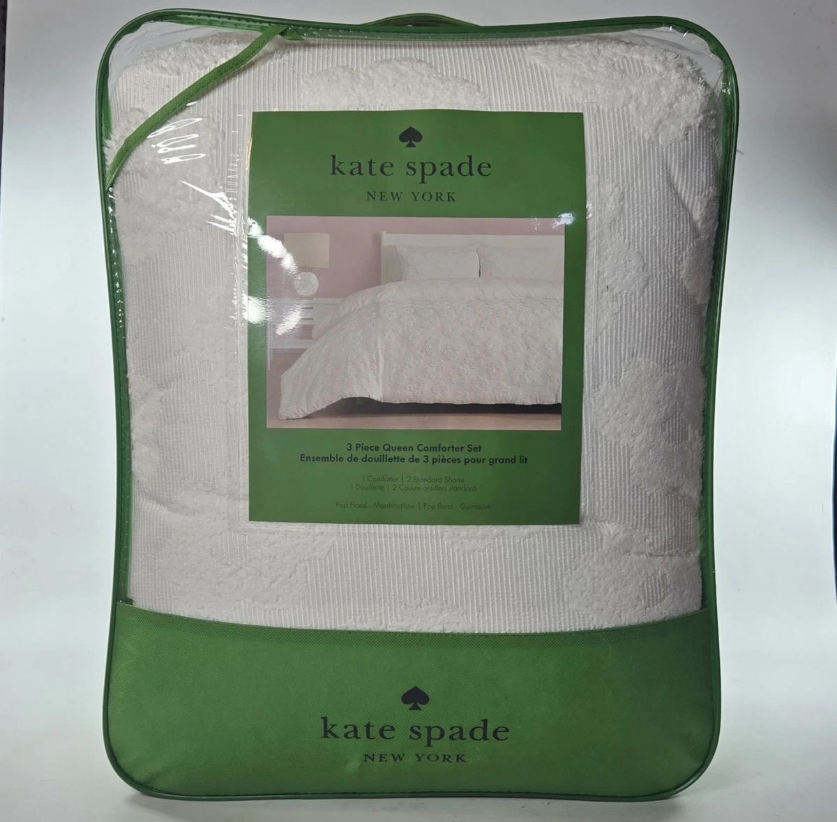 kate spade new york Queen White Comforters & Sets for sale | eBay