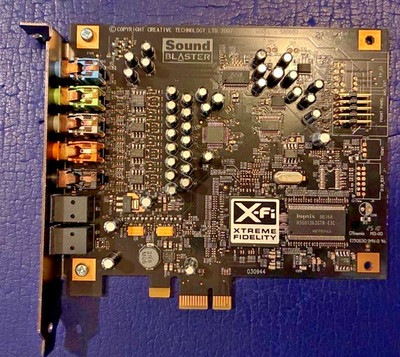 Creative Sound Blaster X-Fi Titanium SB0880 PCIe 7.1 Sound Card Optical