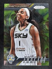 2024 Panini Prizm WNBA #14 Elizabeth Williams Fractal Chicago Sky