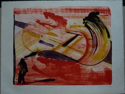 Reinhard Stangl "Die Welle 2000" Lithographie - Bild 1 von 4