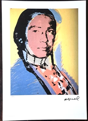 Andy Warhol - 50x35 cm - Limitierte Auflage Nr. 62/125 - Bild 1 von 4
