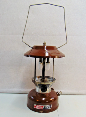 #ad #ad Vintage Brown Coleman Lantern Model 275 A 10 81 2 Mantle NO GLASS $23.85