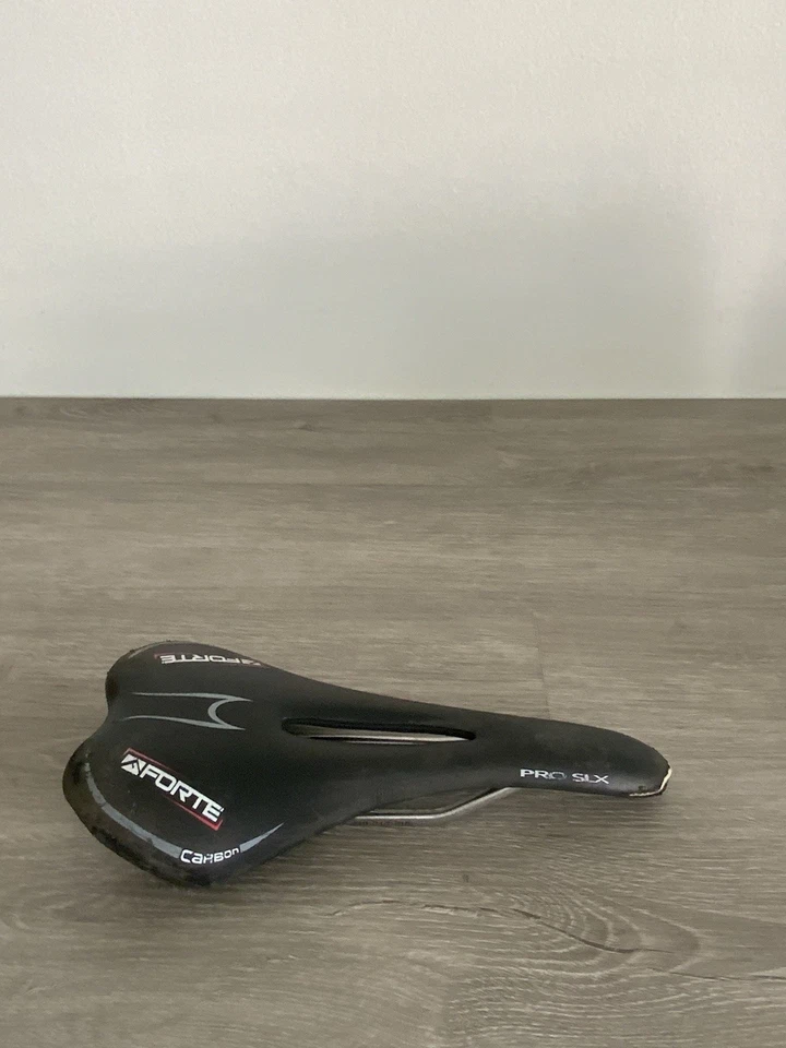 SILLÍN BICICLETA CARRETERA FORTE PRO SLX TITANIO ESTANCIAS 206 GRAMOS 128 MM X 272 MM Foto 2 de 4