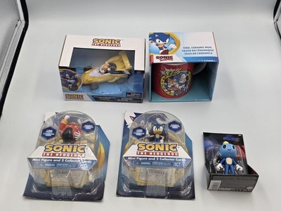 New Sealed Sonic The Hedgehog Action Figure Jakks Pacific Toy Lot Plus Mug 