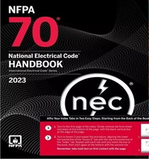 NFPA 70 National Electrical Code with 2023 HANDBOOK USA STOCK