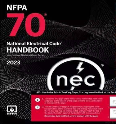 NFPA 70 National Electrical Code with 2023 HANDBOOK USA STOCK