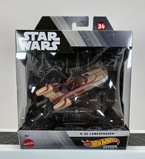 Hot Wheels Star Wars X-34 Landspeeder Starships Select Starship