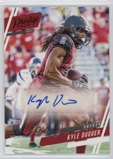 2020 Panini Chronicles Draft Picks Prestige Signatures Red Kyle Dugger Auto 1cx3