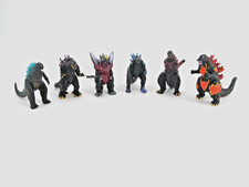 Godzilla 3" Mini Figure Adjustable Unbranded Shin Space Burning Millennium Lot 6