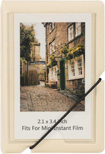 Mini Photo Album Holds 28 Pockets 2X3 Inch Pictures Fits for Fujifilm Instax Min