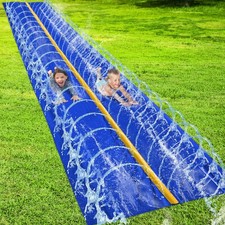 "18x5 ft Slip Splash Water Slide - Backyard Fun for Kids  Adults, Summer Water