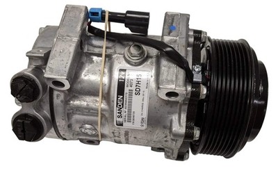 New Sanden 8 Groove Pad Mounted AC Compressor - P/N SKI 4073S