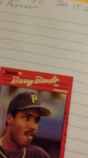 Donruss 1990 Barry Bonds #126 Pittsburgh Pirates MLB Baseball Card Base Set