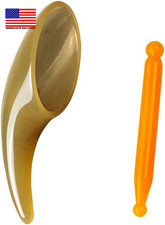 2 Pack Gua Sha Facial Tools Guasha Muscle Scraper Ergonomic Grip Horn Shaped Bod