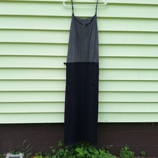 Ruff Hewn  Summer Long Maxi Dress L Lagom Vacation Travel Y2K Boho Event Hippie 