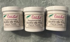 3x Rep-Cal Original Powder w/Vitamin D3 Dusting Reptile/Herp/Frog Food 5.5 Oz