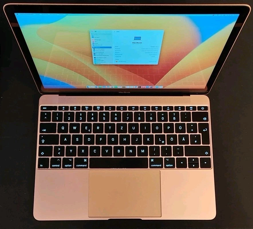 MacBook 12“, 2017, Core m3, 256GB, 8GB RAM, Rose Gold - Bild 3 von 4