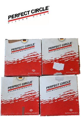 4X PISTON RING KIT 40434980 STD 81,00  Perfect Circle FOR  AUDI/VW