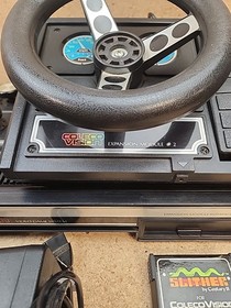 HUGE ColecoVision Game Console Lot W/Expansion Module 2 & Extras Tested READ