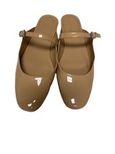J.Crew Mary Jane Nude Slip-on Mules Women s Size 10.5, Going Out, Elegant